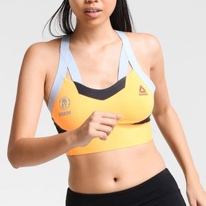 Reebok SPARTAN Sports Bra Orange Size S